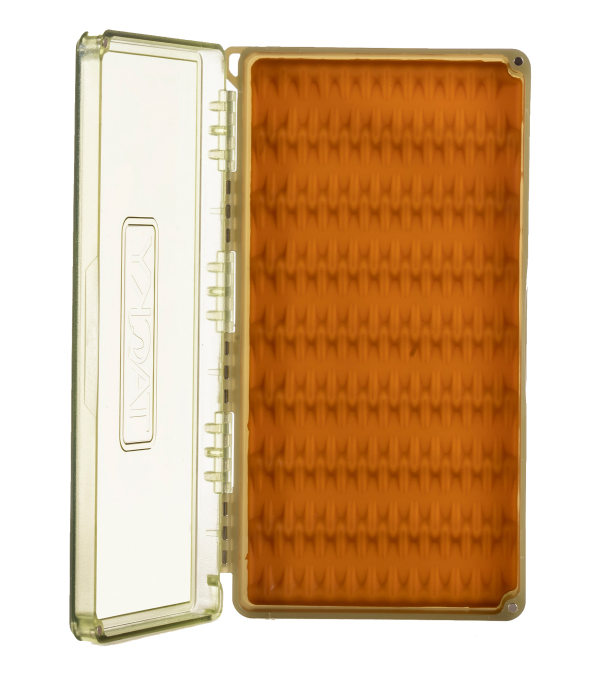 Tacky Dry Fly Fly Box Open Empty Tacky Dry Fly Fly Box Open Empty
